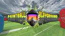 Discovery splash banner for Paintball Playground VR Discord server