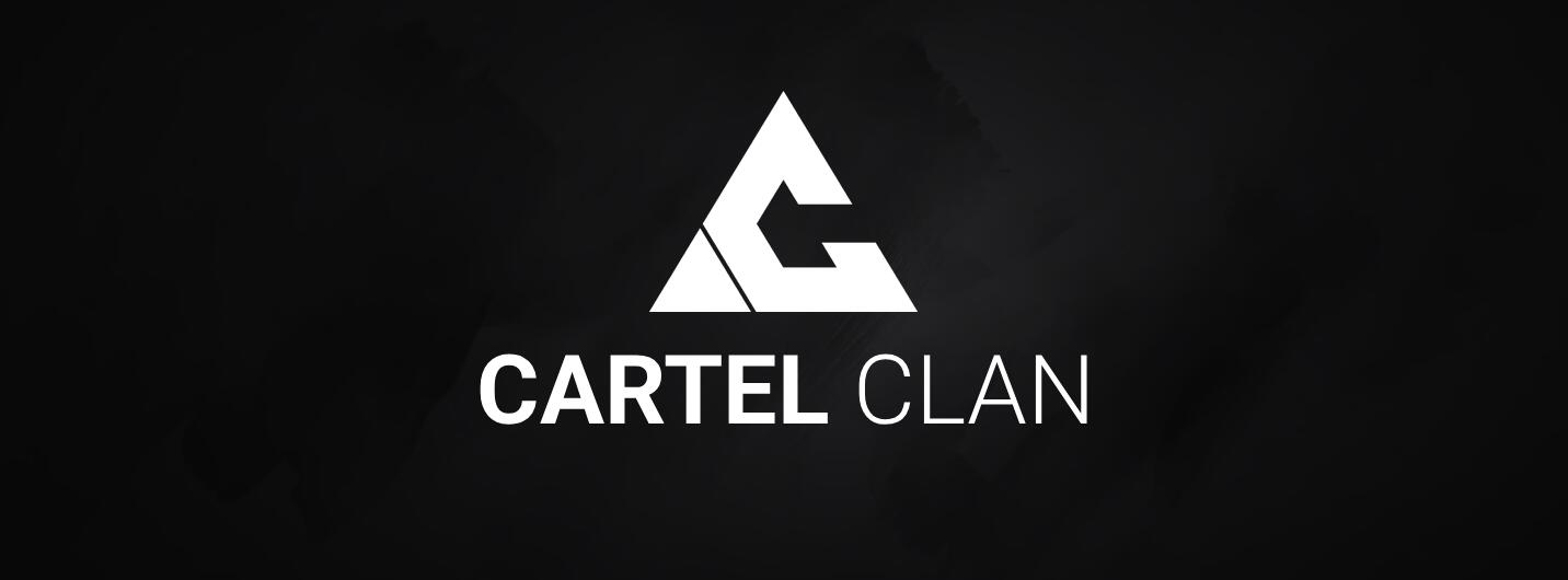 Discovery splash banner for CARTEL CLAN Discord server