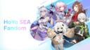 Discovery splash banner for HoYo • SEA Fandom Discord server