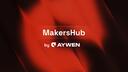 Discovery splash banner for MakersHub by Aywen Discord server