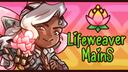 Discovery splash banner for Lifeweaver Mains 🌸 Discord server