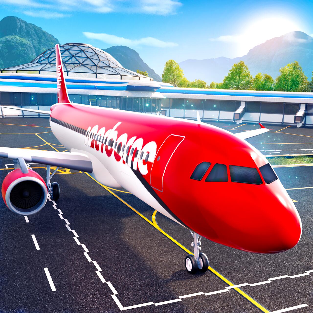 Discovery splash banner for Aerborne Airports Discord server