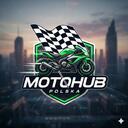 Discovery splash banner for MotoHub Polska | Społeczność Motocyklowa Discord server