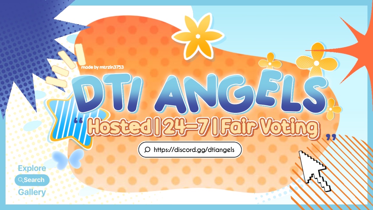 Discovery splash banner for dti angels ౨ৎ Discord server