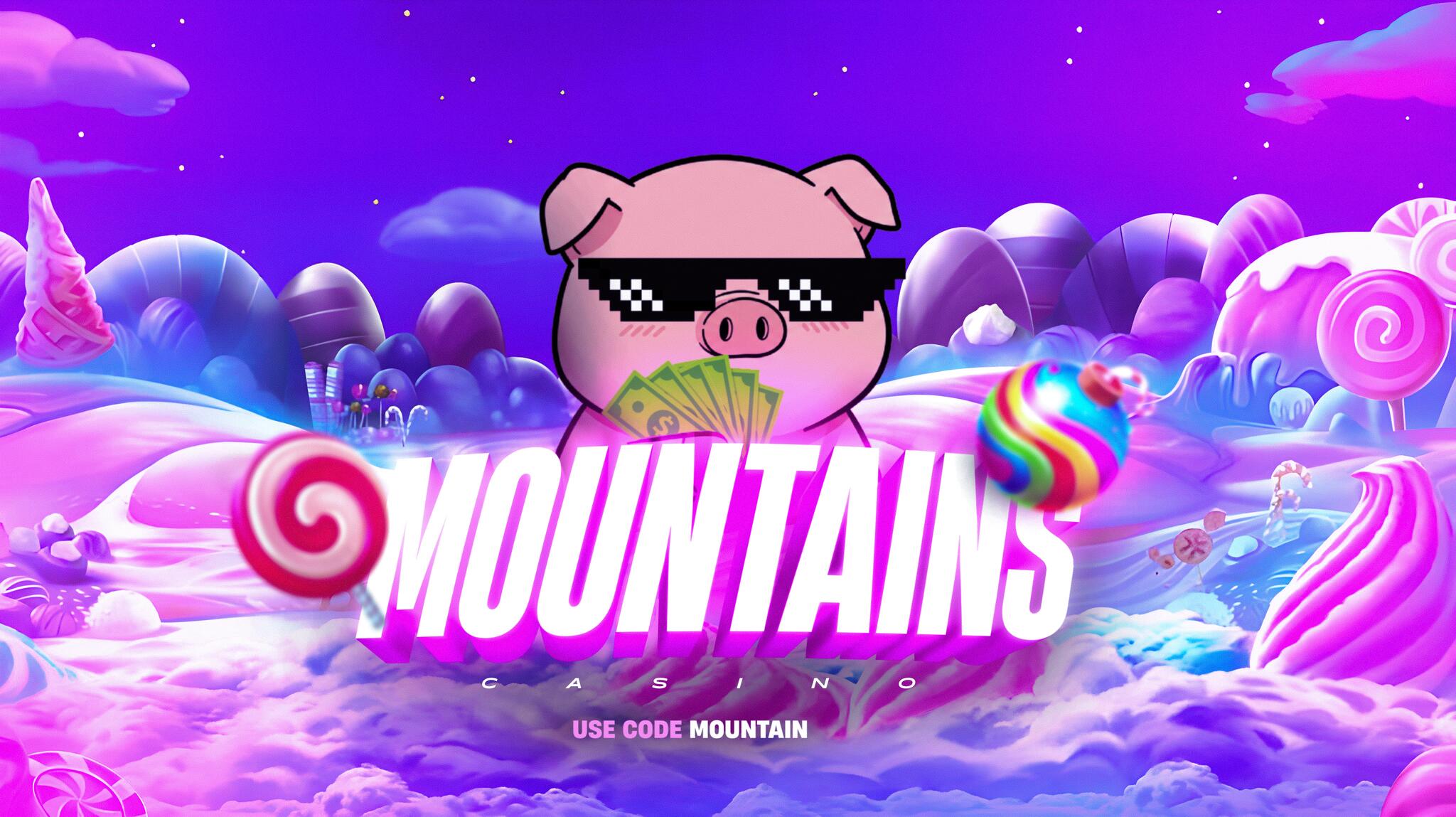 Discovery splash banner for Mountain's Casino Discord server