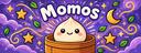 Discovery splash banner for Momos Cafe | Social x Hangout Discord server