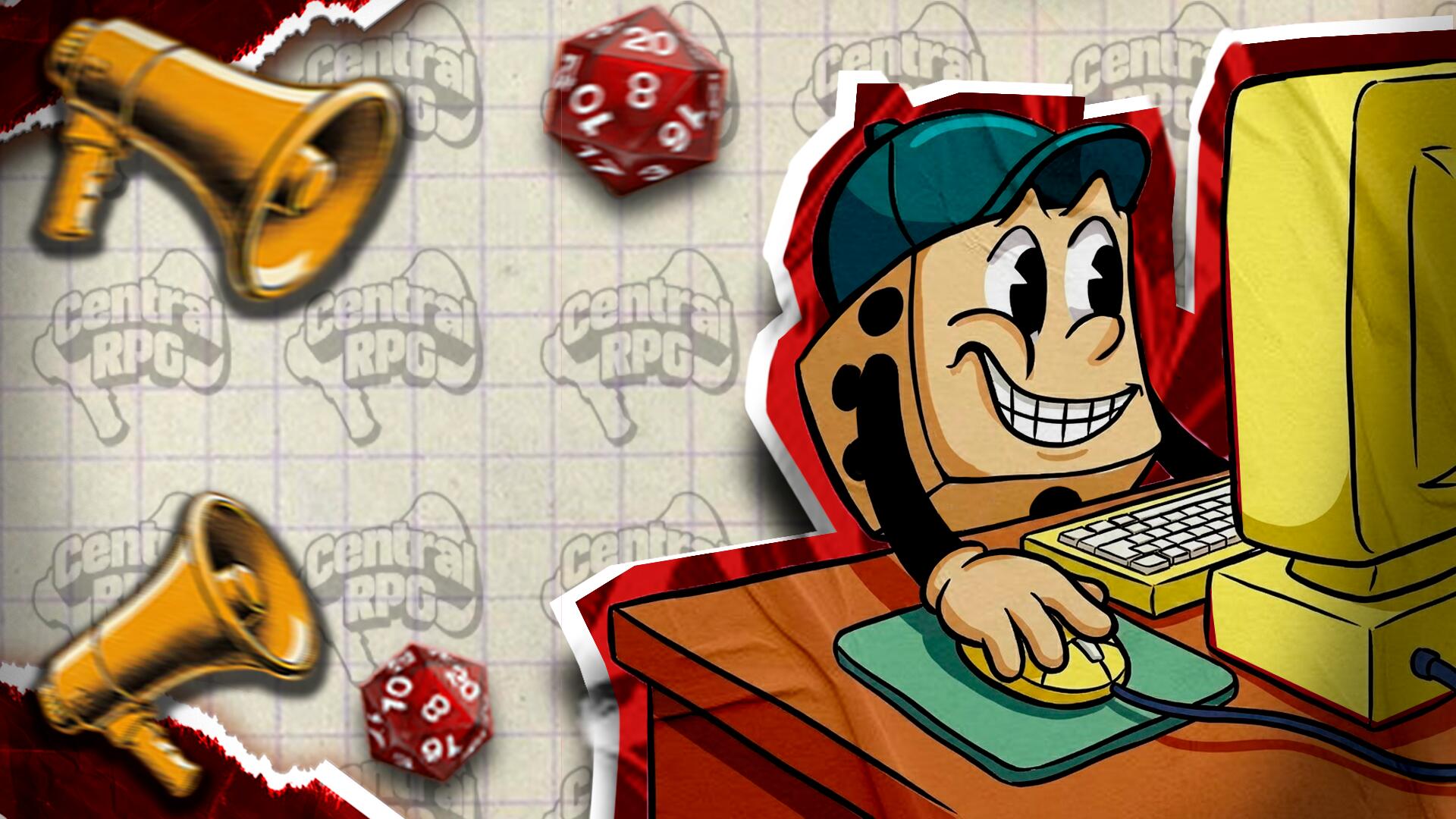 Discovery splash banner for Central RPG Discord server