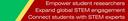 Discovery splash banner for STEM2Connect Discord server