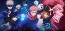 Discovery splash banner for 🎃 Spooky Kaisen 🦇  [呪術廻戦] Discord server