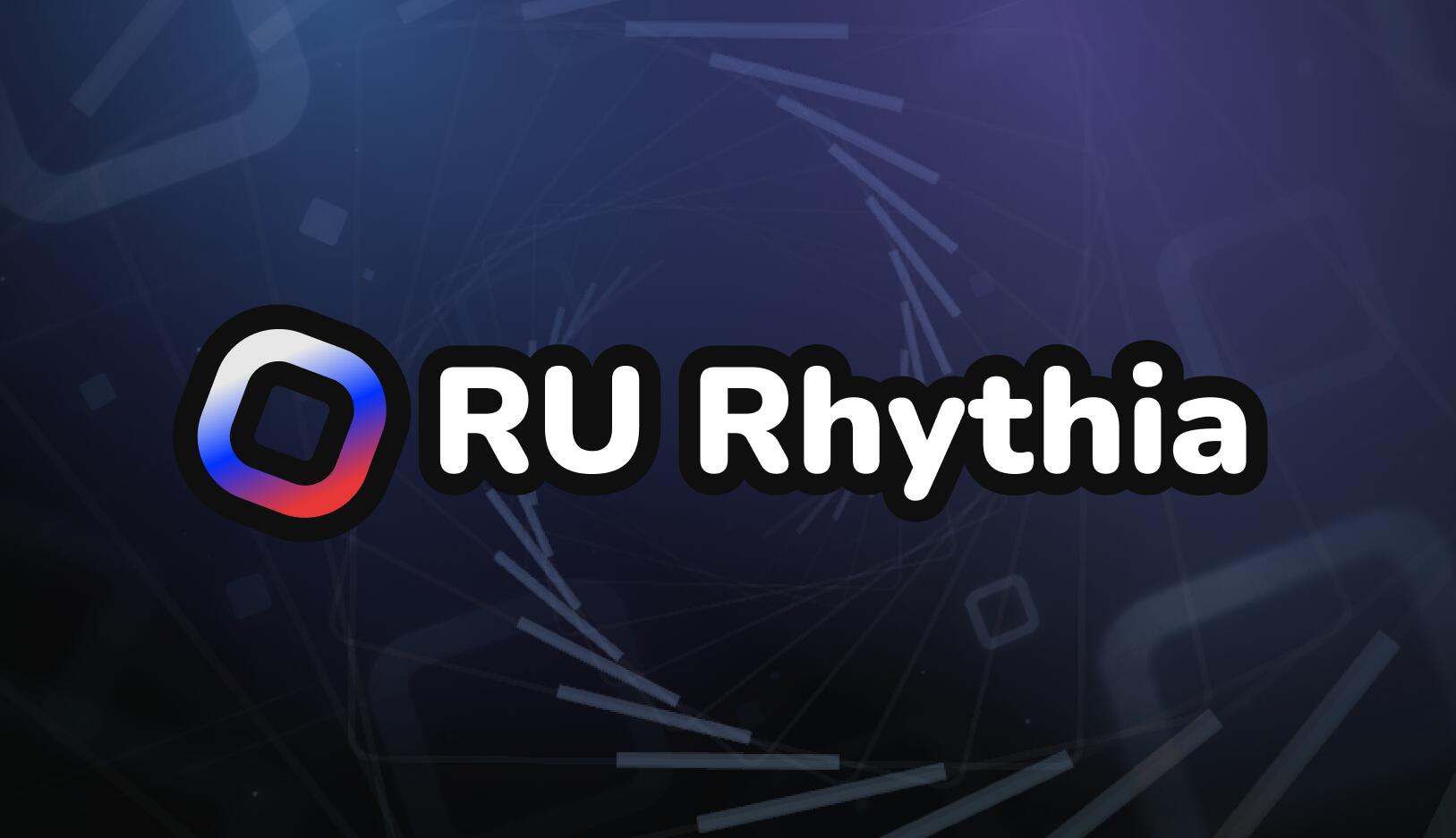 Discovery splash banner for RU | Rhythia Discord server