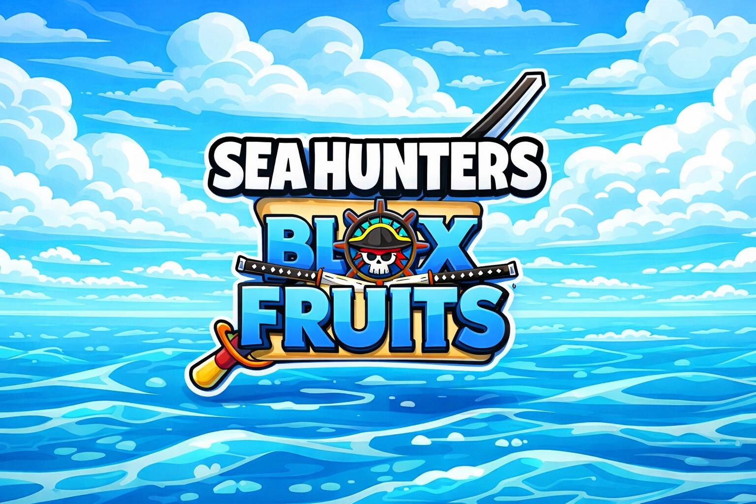 Discovery splash banner for Sea Hunters | Blox Fruits Sea Events, Sea Hunt & Leviathan ๐ Discord server