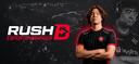 Discovery splash banner for RUSH B: Esports Manager Discord server