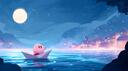 Discovery splash banner for Kirby Chill Spot Discord server