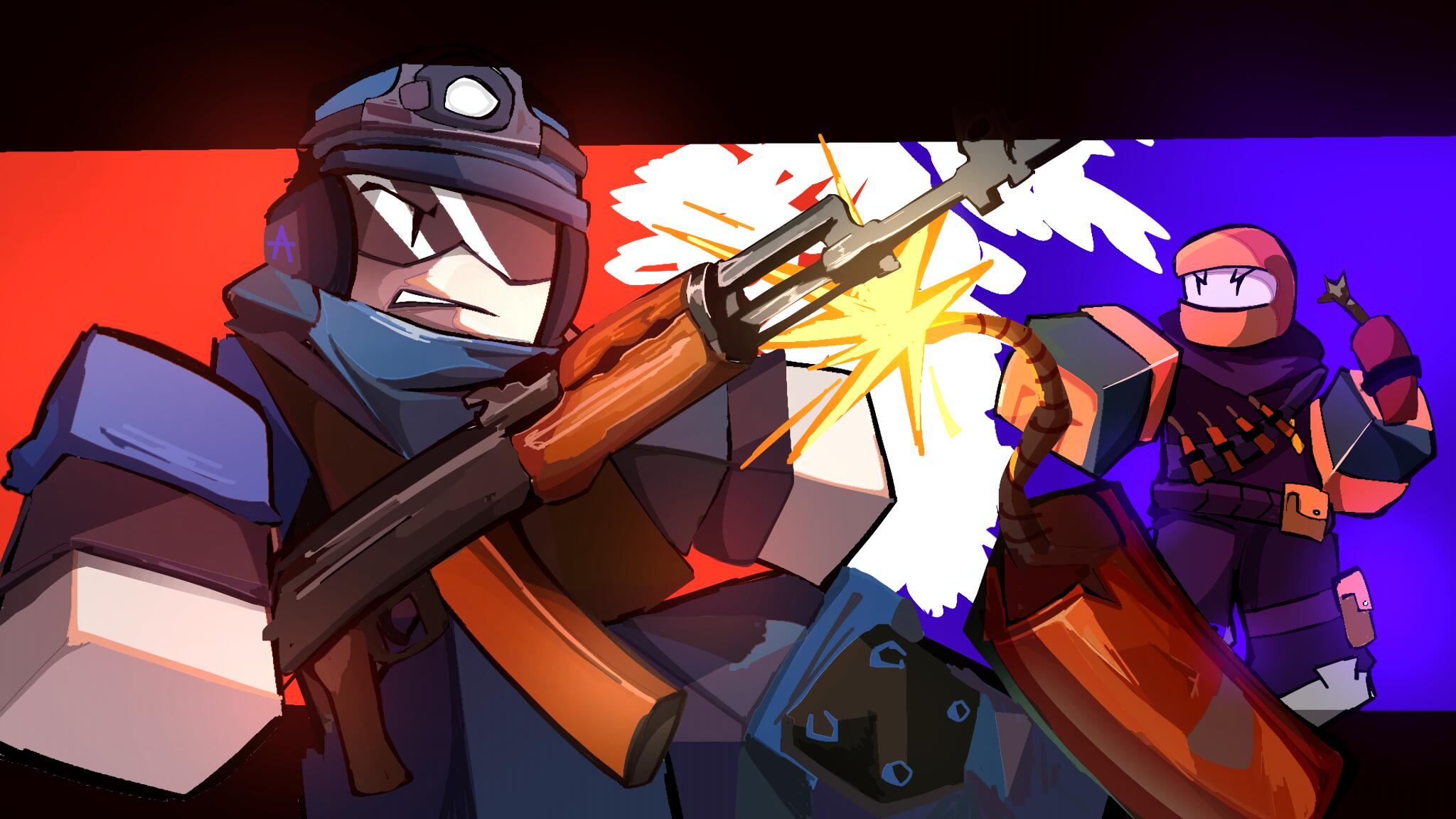 Discovery splash banner for GUNFIGHT Discord server