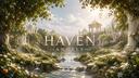 Discovery splash banner for Haven﹒boost us・sorteios・tag Discord server
