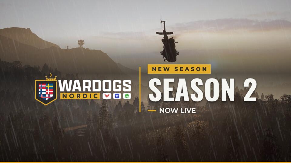 Discovery splash banner for WARDOGS NORDIC Discord server