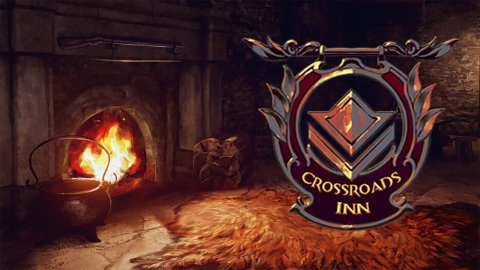 Discovery splash banner for The Crossroads Inn Discord server