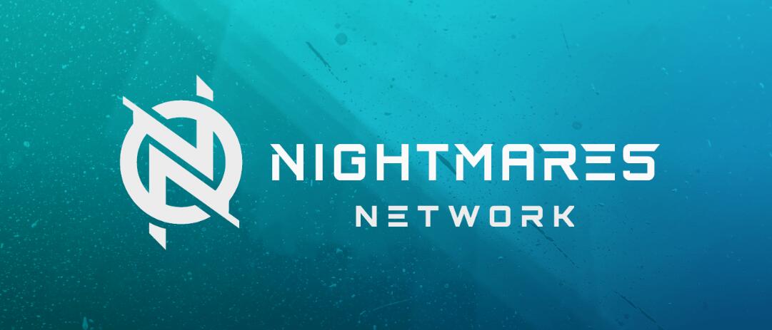 Discovery splash banner for NIGHTMARES NETWORK Discord server