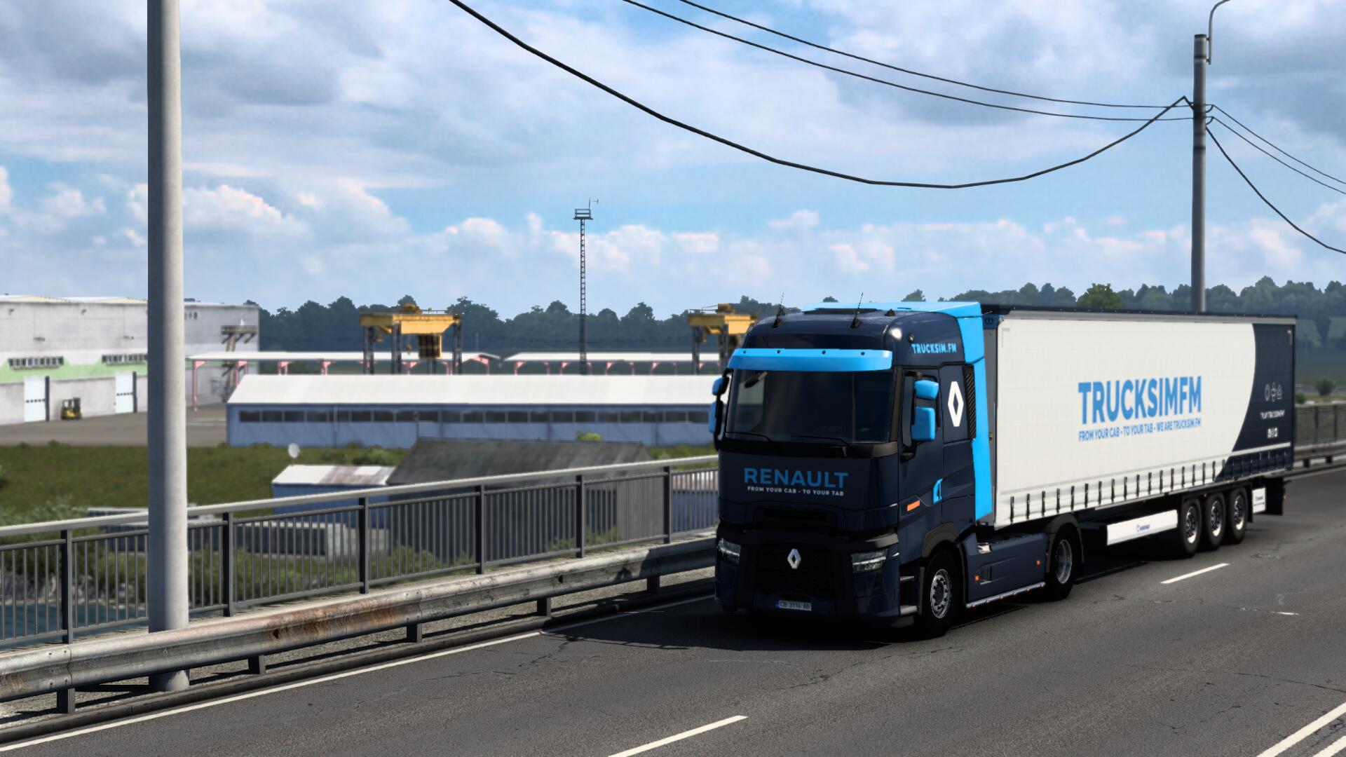 Discovery splash banner for TruckSimFM Discord server