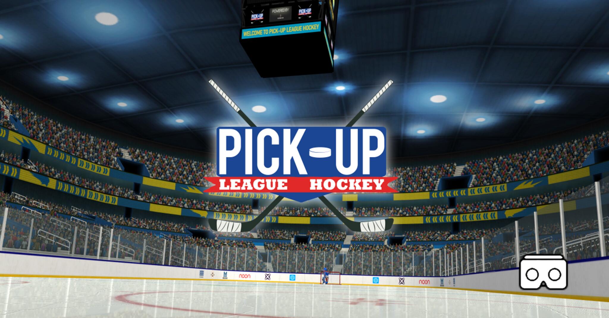 Discovery splash banner for Pick-Up League Hockey Community Discord server