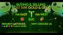 Discovery splash banner for Lost Ark Gold Exchange - Buy & Sell Gold / Gems Discord server