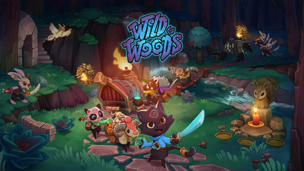 Discovery splash banner for Wild Woods Discord server