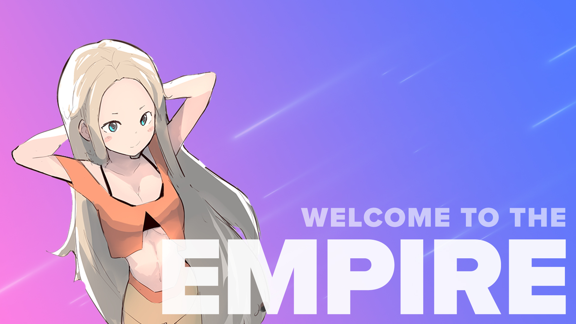 Discovery splash banner for THE EMPIRE Discord server