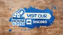 Discovery splash banner for House Flipper Official Discord server