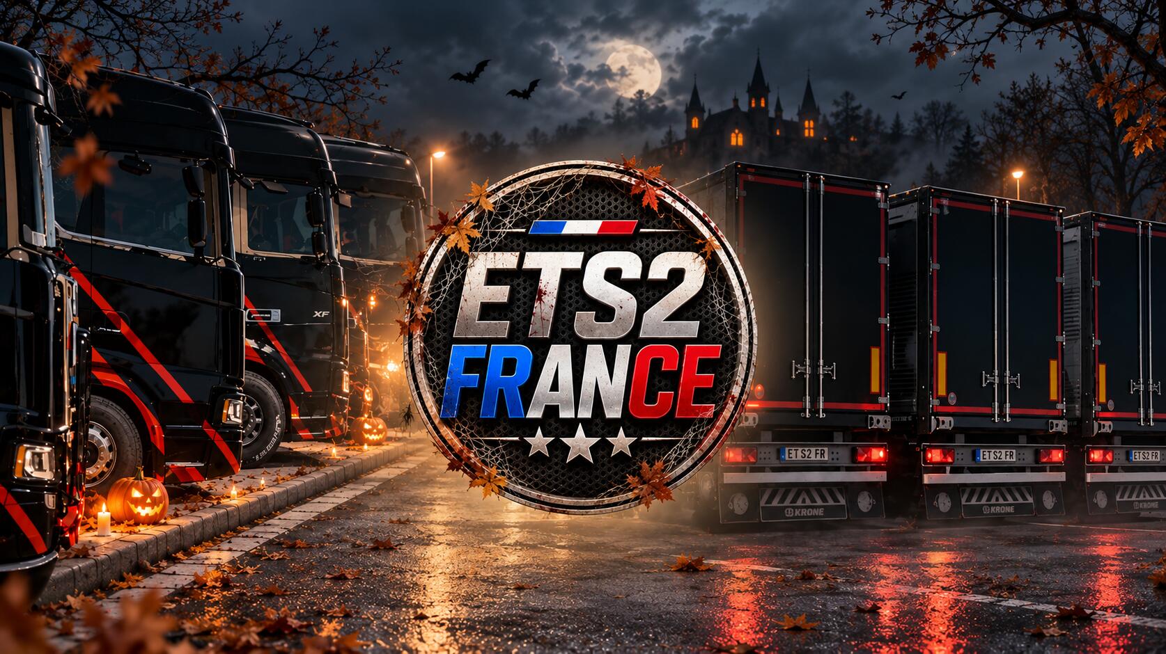 Discovery splash banner for Euro Truck France Discord server
