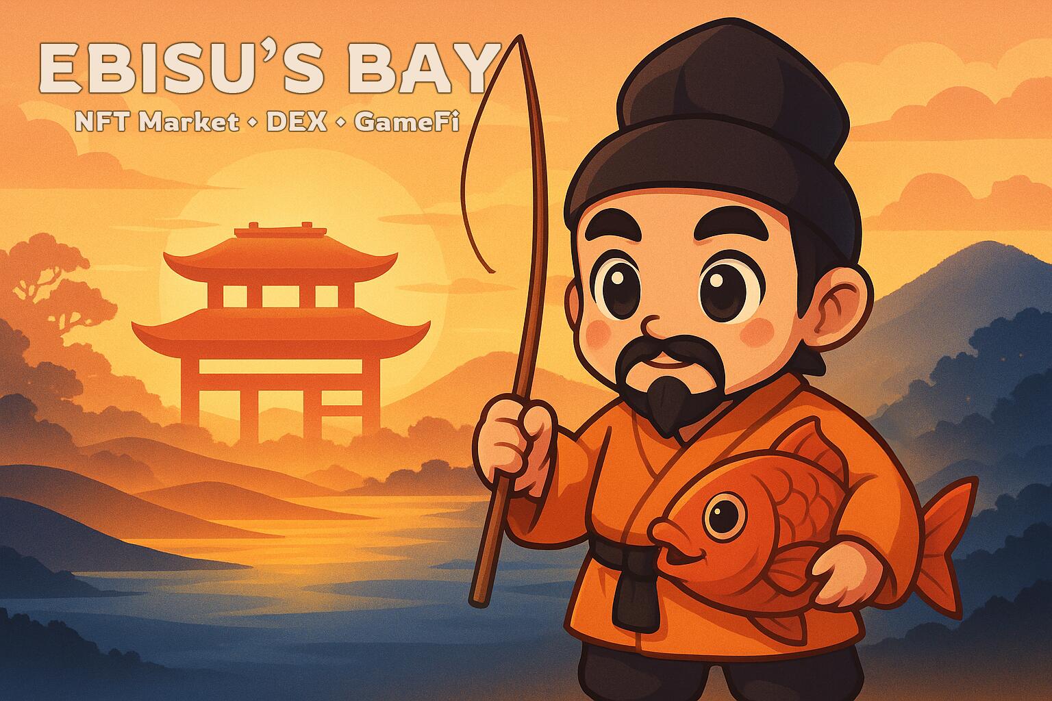 Discovery splash banner for Ebisu's Bay Discord server