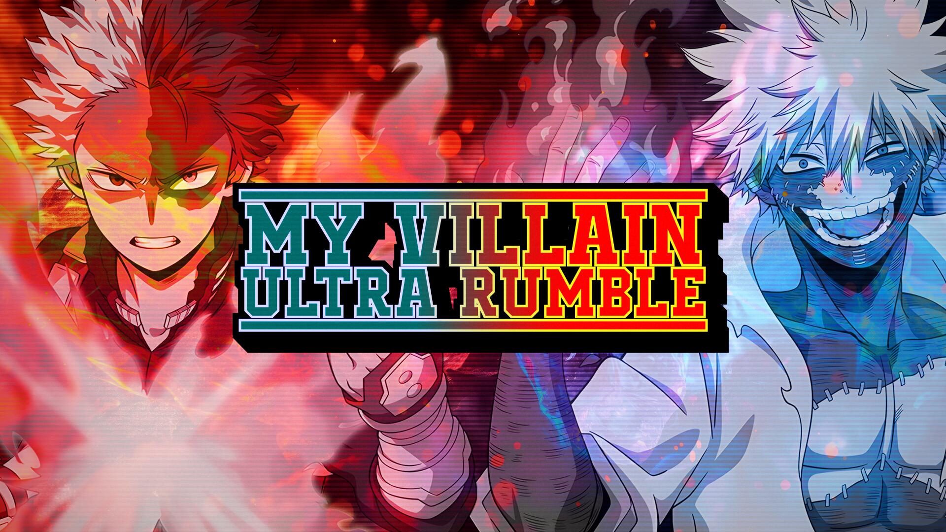 Discovery splash banner for My Villain Ultra Rumble Discord server