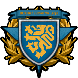 Discovery icon for Ukrainian Democratic Corps | UKR Foxhole community Discord server